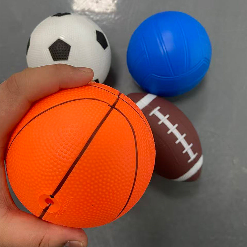 Unisex Sportsballsett i praktisk transportpose Skanto