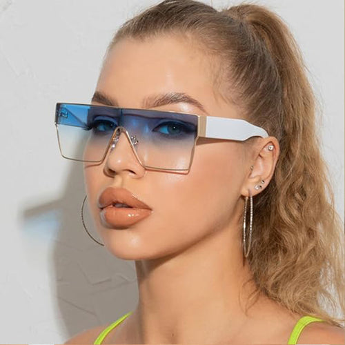 Dame moteriktig solbrille Skanto