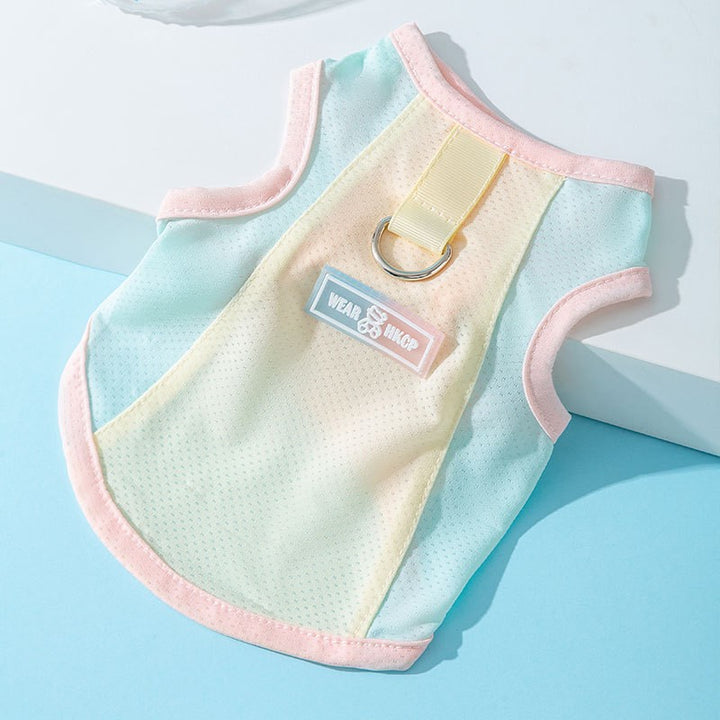 Women's playful swim top with ruffles and decorative button placket Skanto