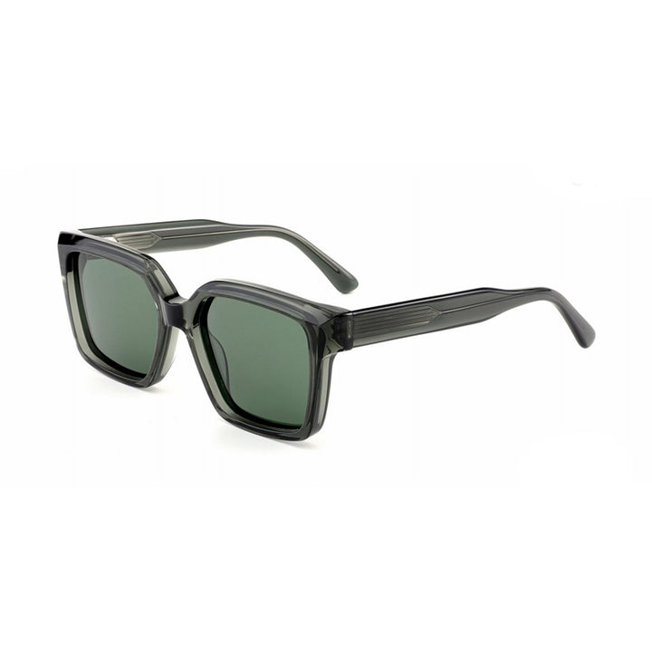 Damer moterik solbrille i markant kvadratisk design Skanto