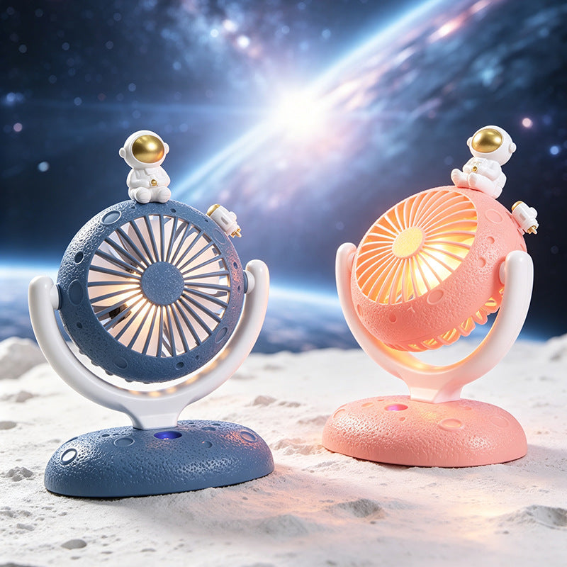 Dame Bærbar USB Bordvifte med kreativt Astronautdesign Skanto