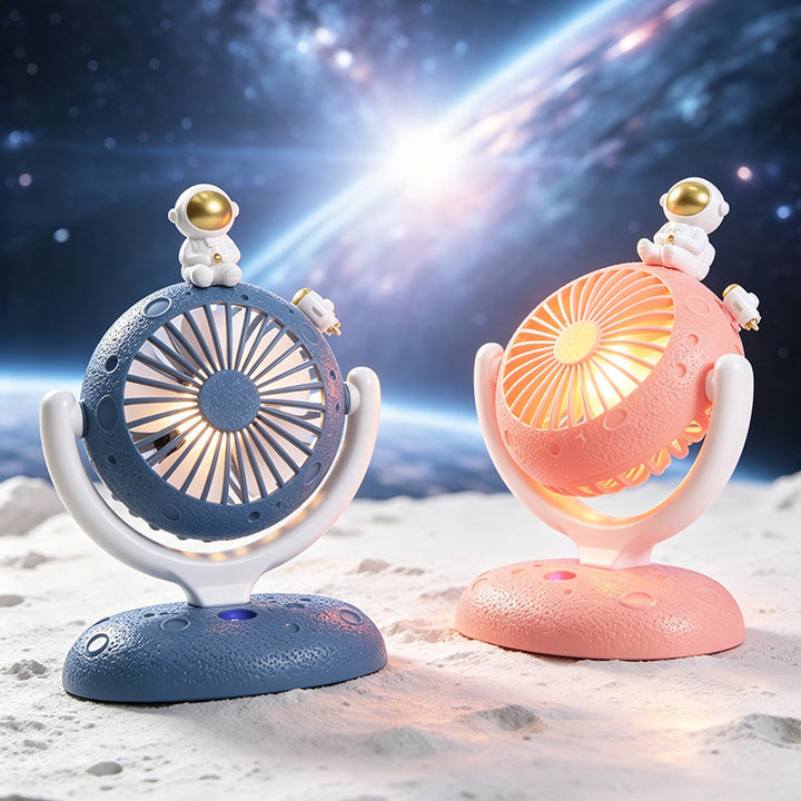 Dame Bærbar USB Bordvifte med kreativt Astronautdesign Skanto
