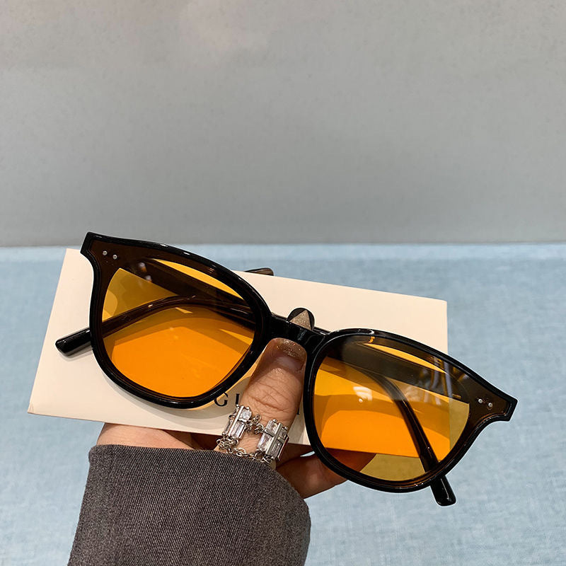 Dame Retro Cat Eye Solbriller Skanto