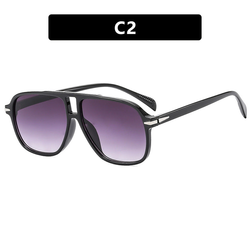Dame oversized solbriller med mod design og beskyttende UV-filter Skanto