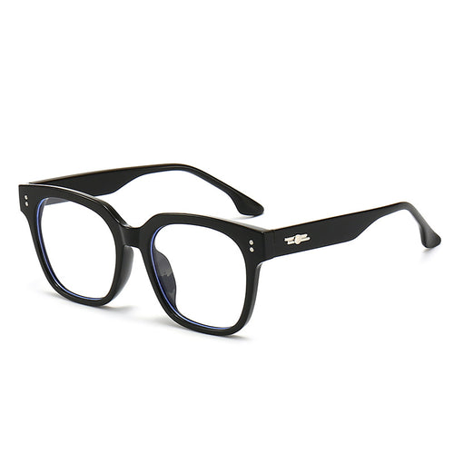 Dame firkantet solbrille med stilig ramme Skanto