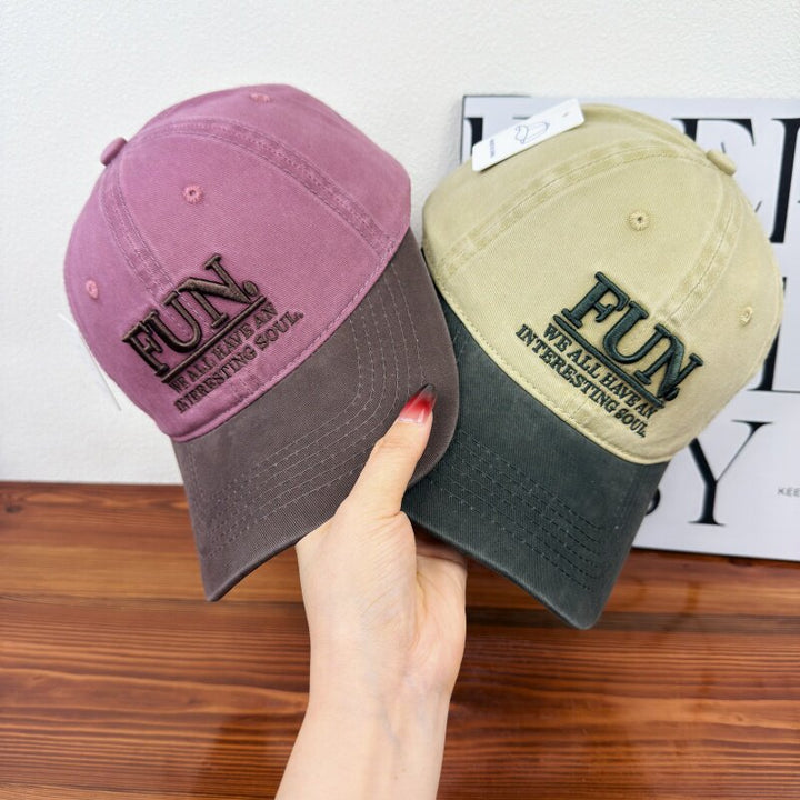 Kvinnenes morsomme broderte caps Skanto