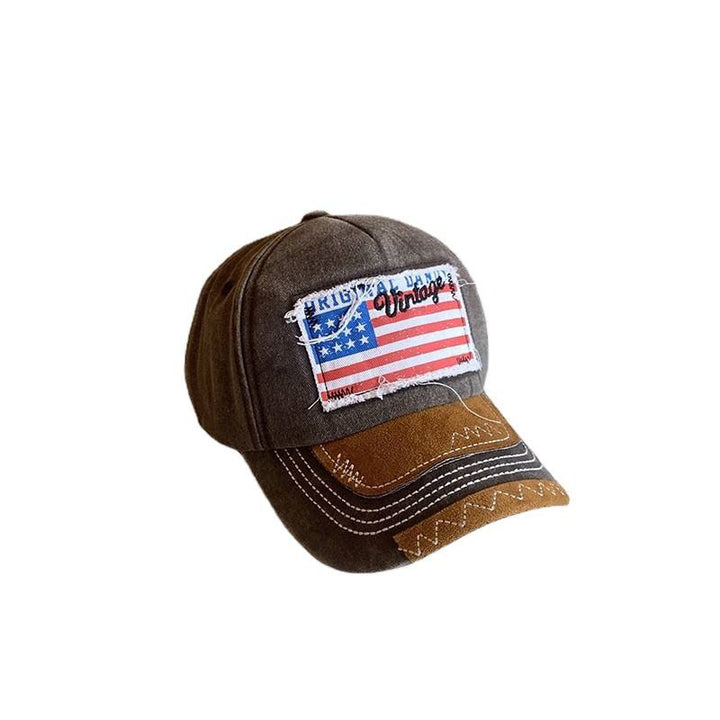 Kvinne Vintage-inspirert slitt baseball cap Skanto