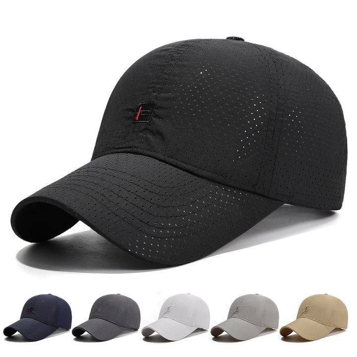 Herre Perforert Lettvekts Sports Caps Skanto 1783927059