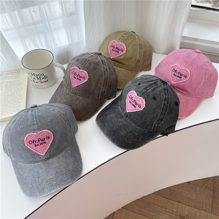 Kvinne Vintage-inspirert Brodert Baseballcap Skanto