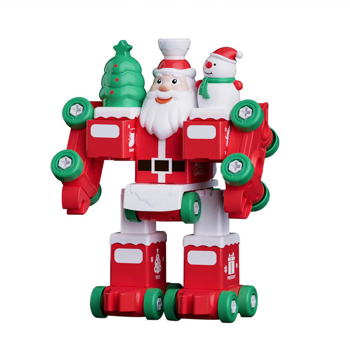Skanto | 2i1 Transformerende Juletog og Julenisse Robot