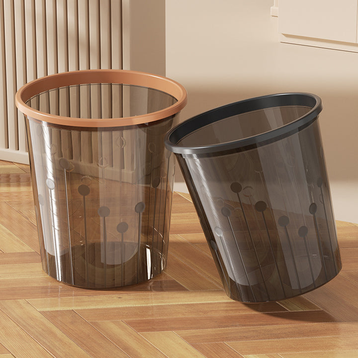 Kvinne Plast Søppelbøtte med Moderne Design Skanto