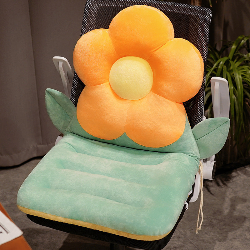 Blomformet sittepude Skanto