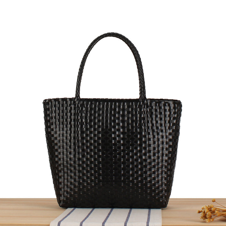 Padded tote bag in durable plastic fabric Skanto