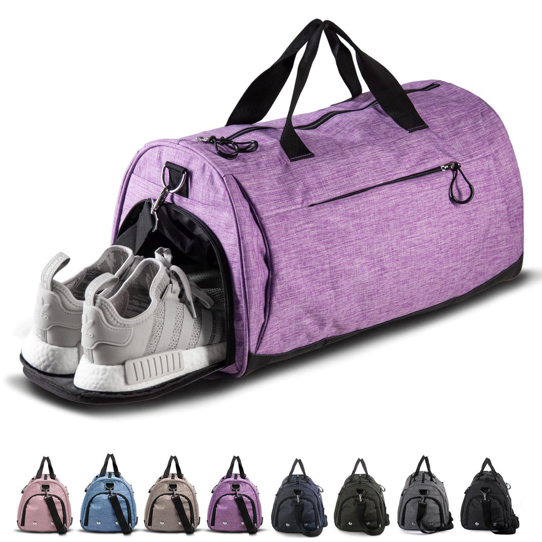 Dame sport bag med separat sko rom Skanto