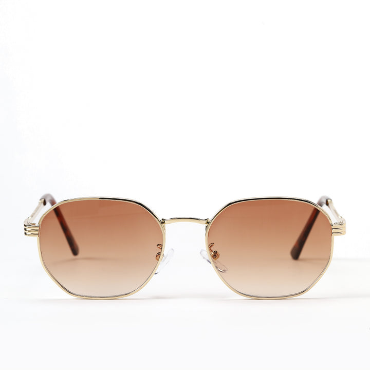 Dame moterik solbrille med ramme i høy kvalitet av metall og elegante linser Skanto