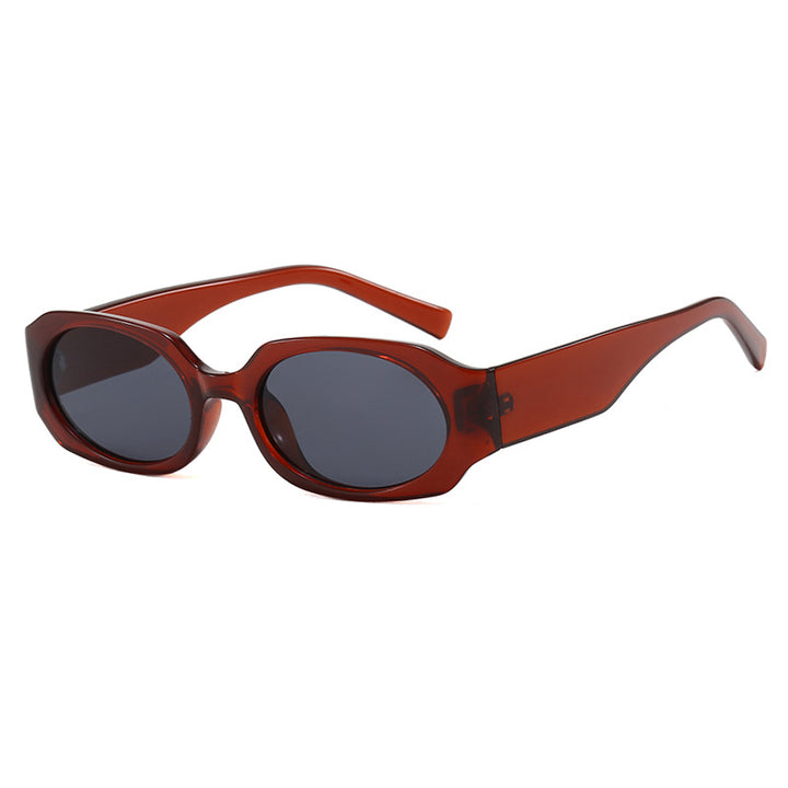 Dame ekstravagant solbrille i stilfull retro-design Skanto