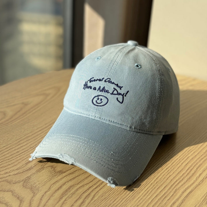 Kvinne Slitt Bomull Baseball Caps Skanto 1784270914