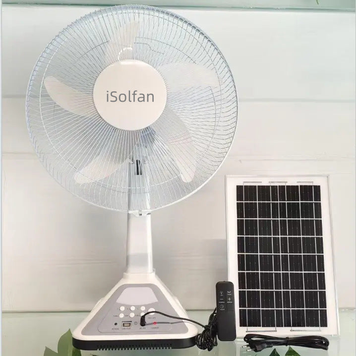 Unisex Solcel-drevet Vifte Skanto