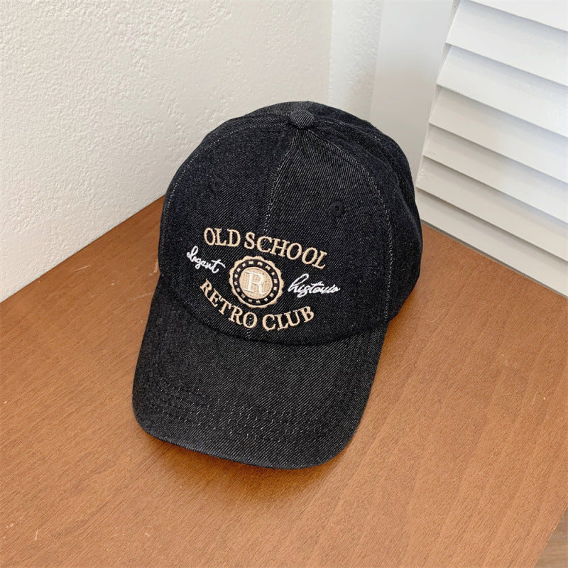 Unisex Retro Denim Baseball Cap Skanto
