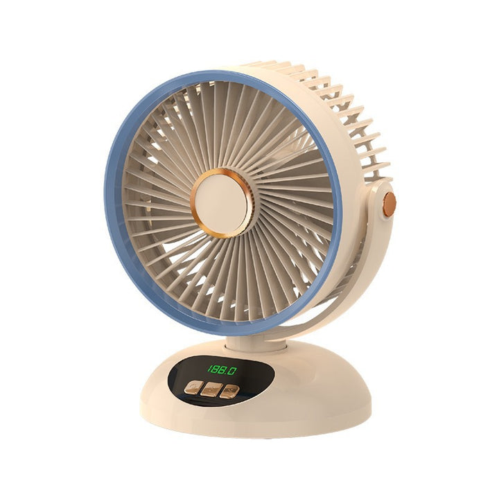Unisex Bærbar Turbo-Ventilator med digital skjerm Skanto