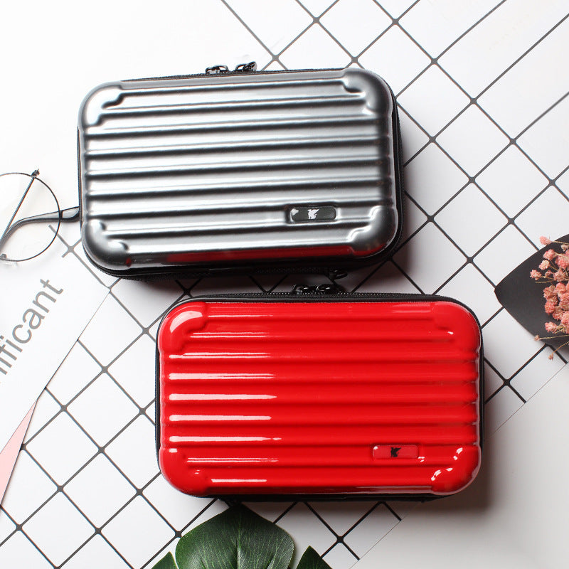 Unisex Slim Hard Shell Cosmetic Storage Case Skanto
