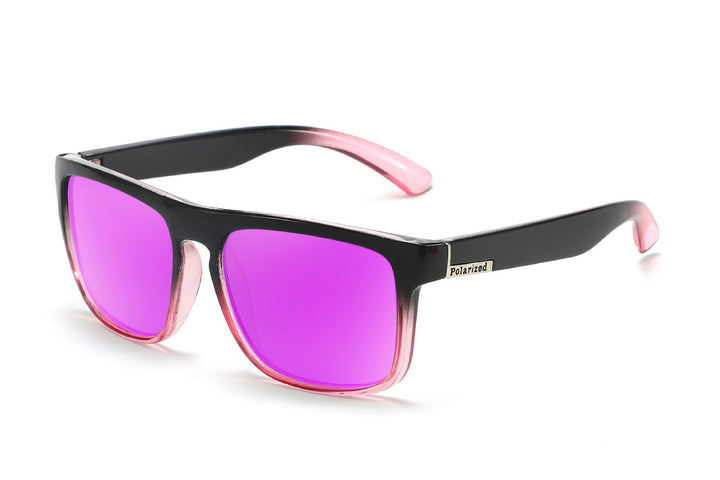 Unisex nan polarisert sports solbrille med robust plastikkramme og ergonomiske stenger Skanto