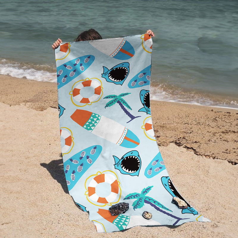 Strandhåndkle med kreativt mandala-design Skanto