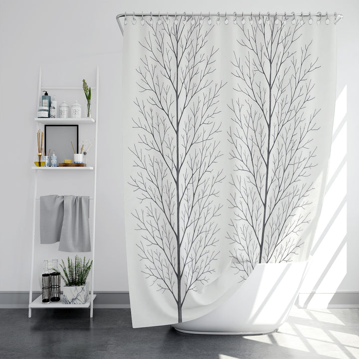 Kunstnerisk Tre Design Dusjforheng Skanto