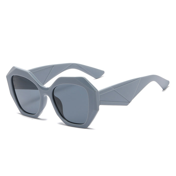 Damer eksepsjonell polygonal solbrille Skanto