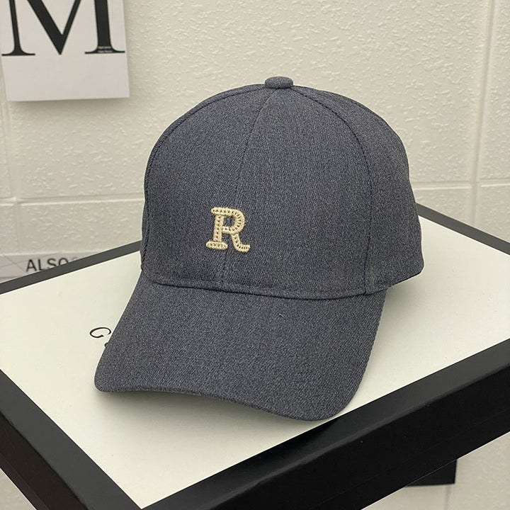 Herre Casual Teksturert Baseball Caps Skanto