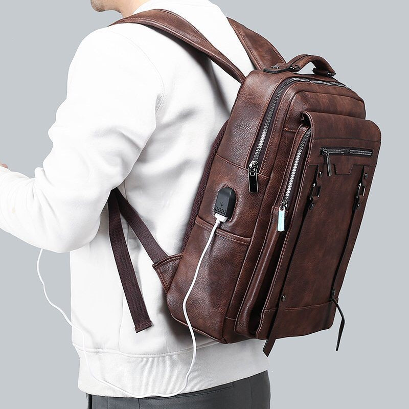 Elegante Laptop-ryggsekk med allsidige oppbevaringsmuligheter Skanto