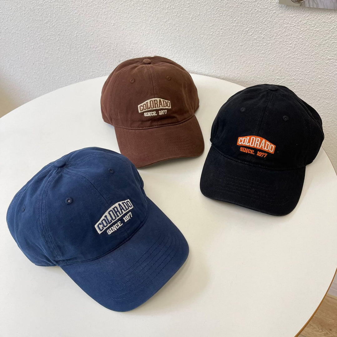 Herre Casual Bomull Justerbar Baseball Caps Skanto
