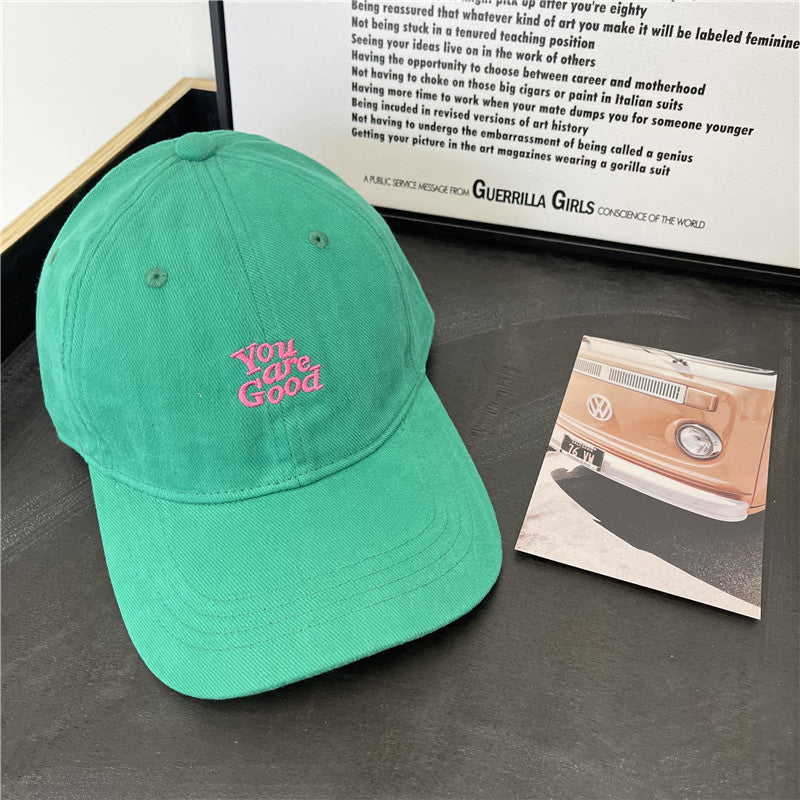 Kvinne Corduroy Grafisk Baseball Cap Skanto