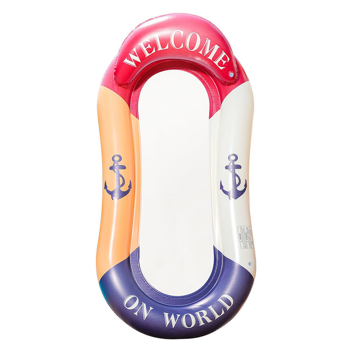 Kvinners oppblåsbare komfortstue med maritim design Skanto