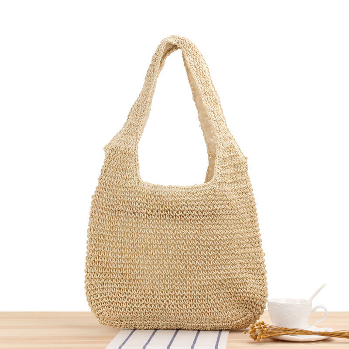 Håndlaget nett-handlenett i minimalistisk design Skanto