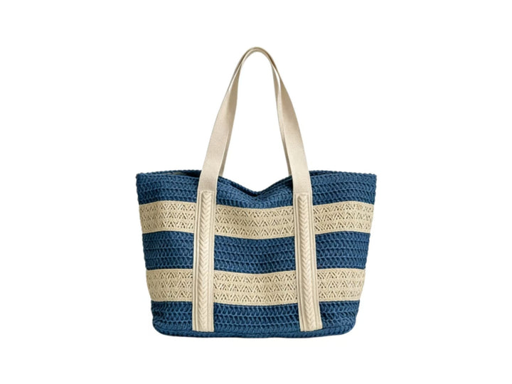 Stilig strandveske med strukturert design Skanto