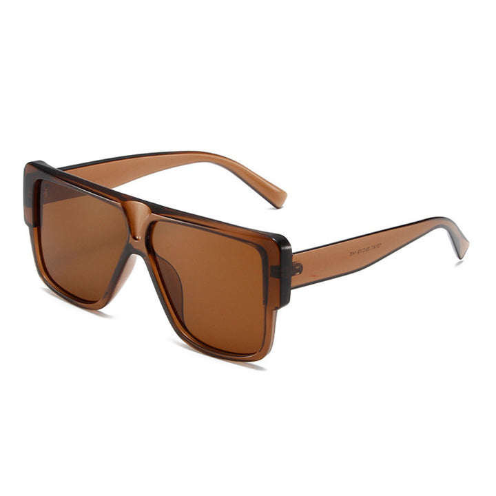 Dame firkantet solbrille med markant ram Skanto