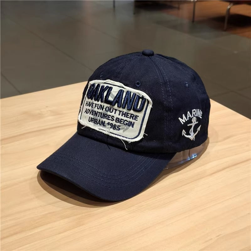 Kvinnenes vintage-inspirerte broderte caps Skanto