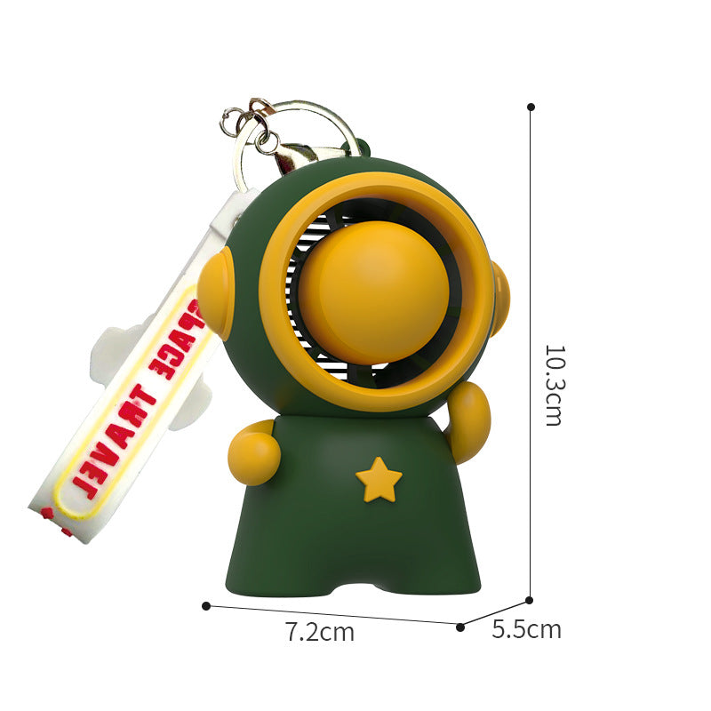 Dame Bærbar Mini-Vifte i Figur-design Skanto