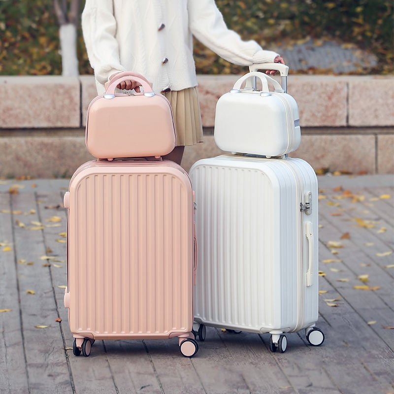 Kvinne Stilige Dobbeltrom Hardshell Bagasjesett Skanto