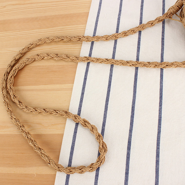Round basket bag with unique design Skanto