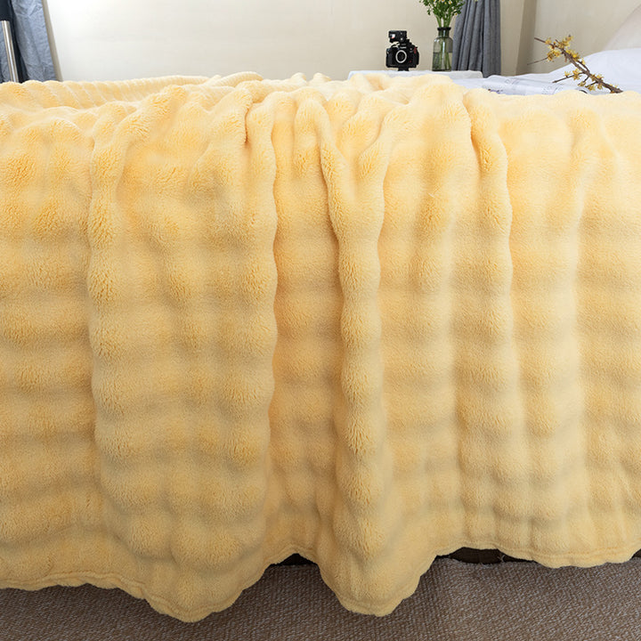 Damer Ultra myk mikrofiber pledd Skanto