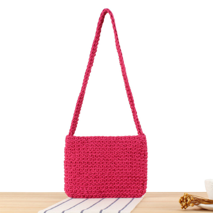 High-quality macrame handbag with stylish shoulder straps Skanto