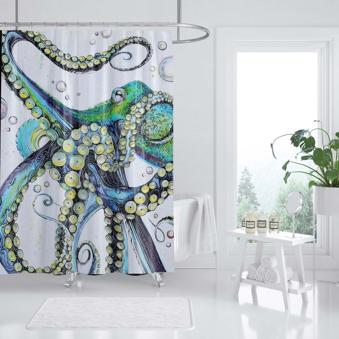 Havtema Kunst Duschgardin Skanto