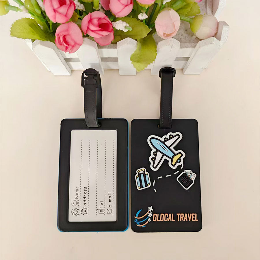 Unisex Silicone Travel Luggage Tag Skanto
