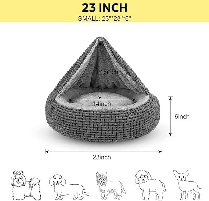 Koselig Sirkulær Hundeseng