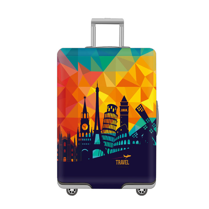 Cartoon Cat Design Hard Shell Luggage Skanto