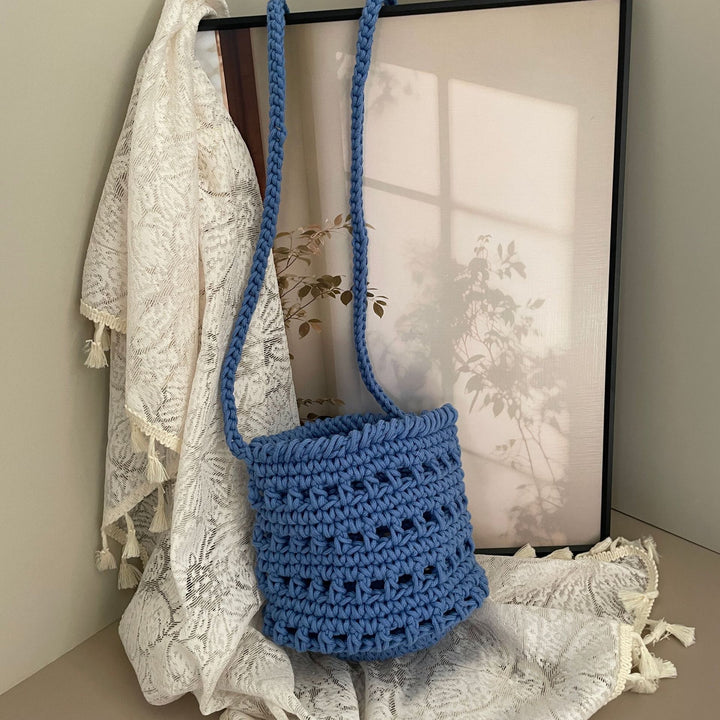 Makramee Håndveske i Boho-stil Skanto