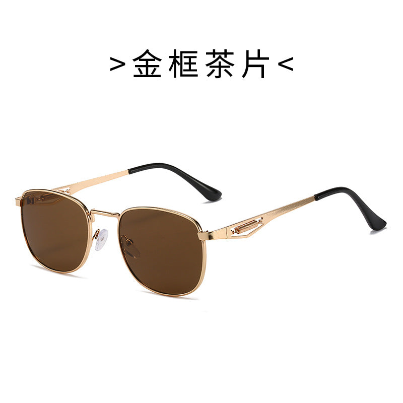 Dame Fashionable Pilot Sunglasses with High-Quality Metal Frame Skanto
