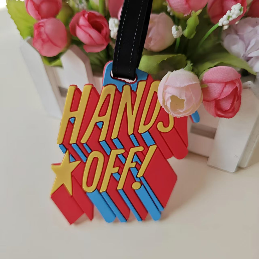 Unisex Playful Quotes Luggage Tag Skanto